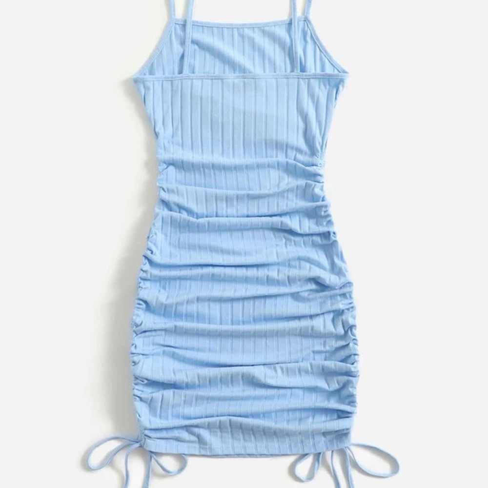 Drawstring side rib-knit - Picture 2 of 6